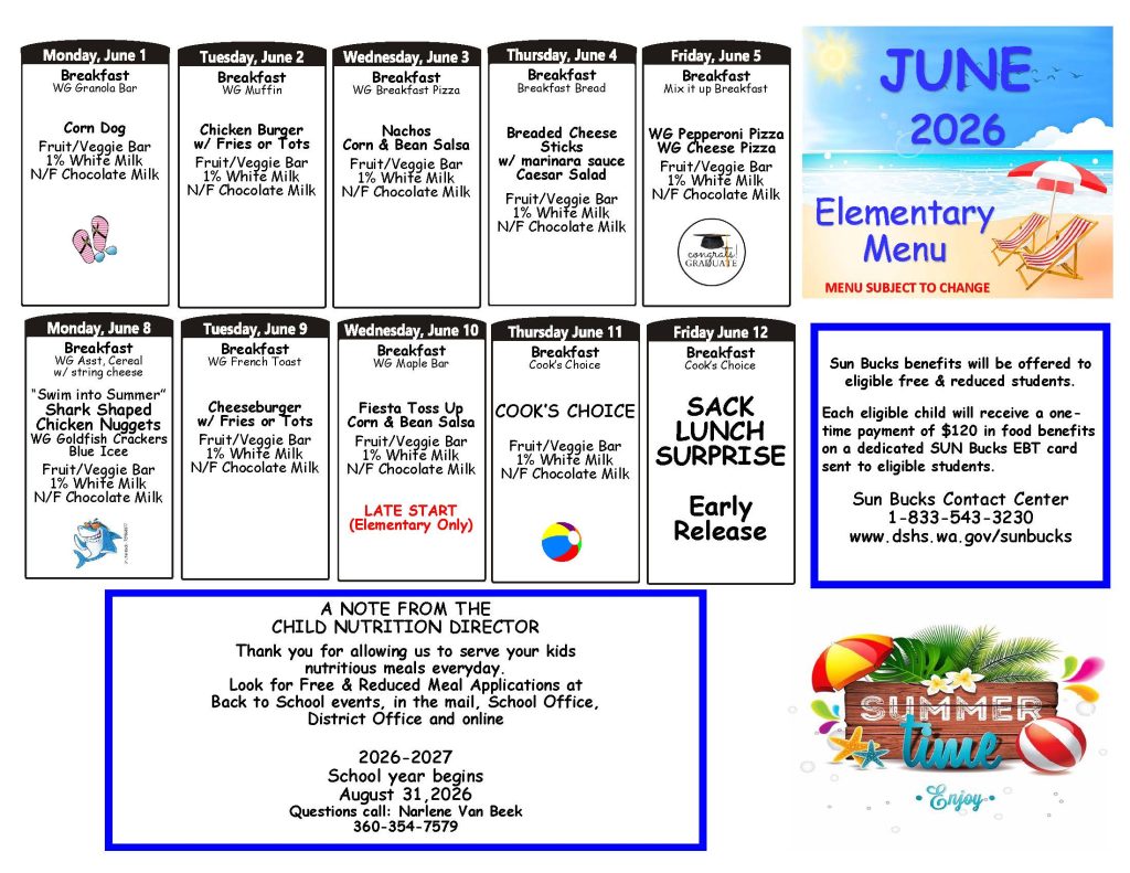 June Menu