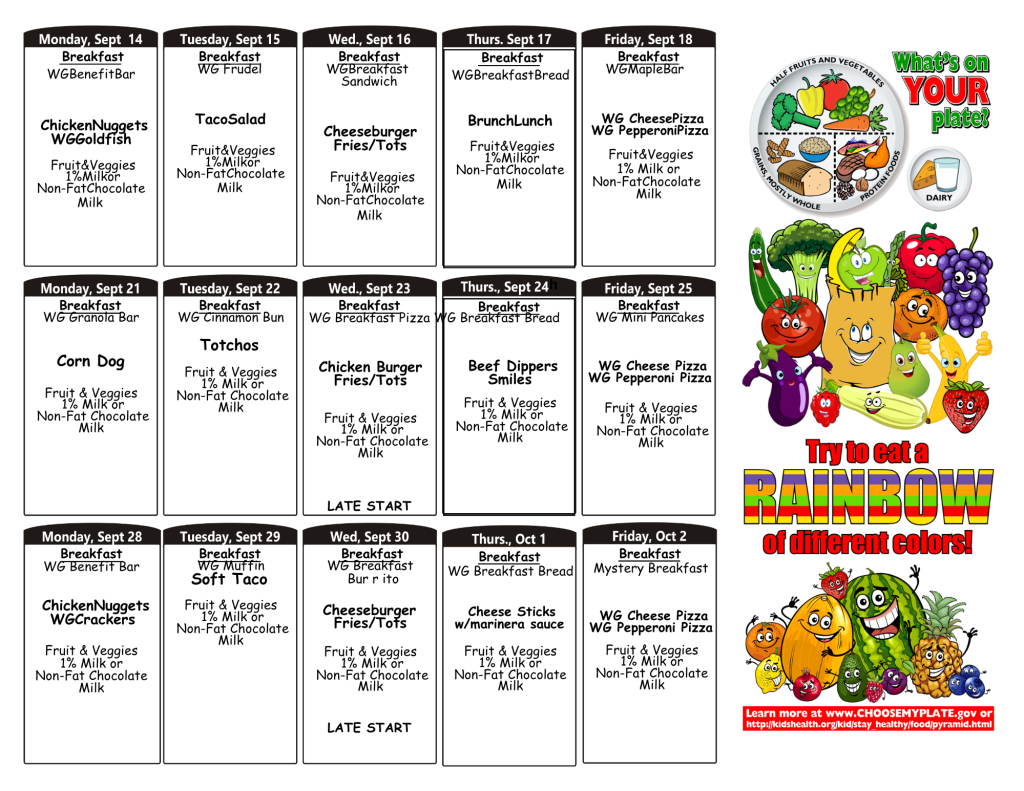 Lunch Menu
