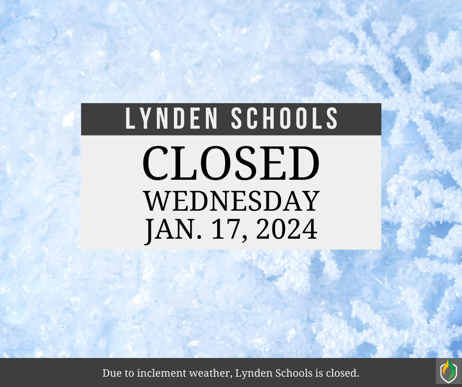 School Closed Jan. 17