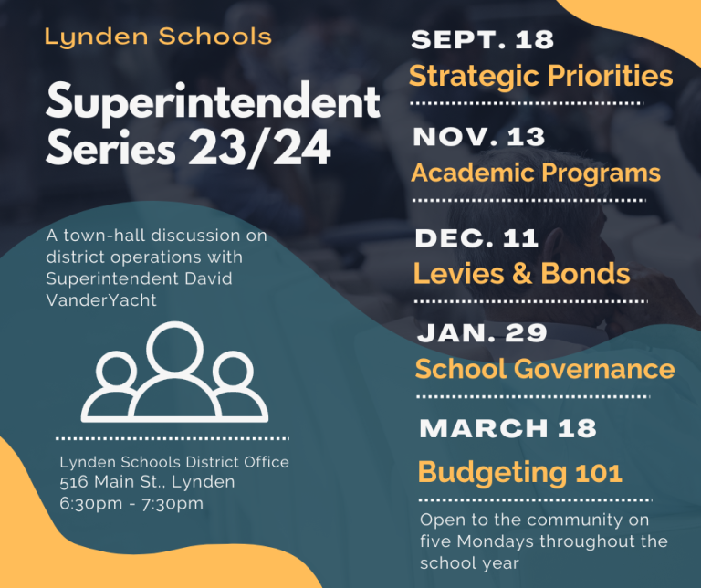The Superintendent Series Returns Lynden Middle School