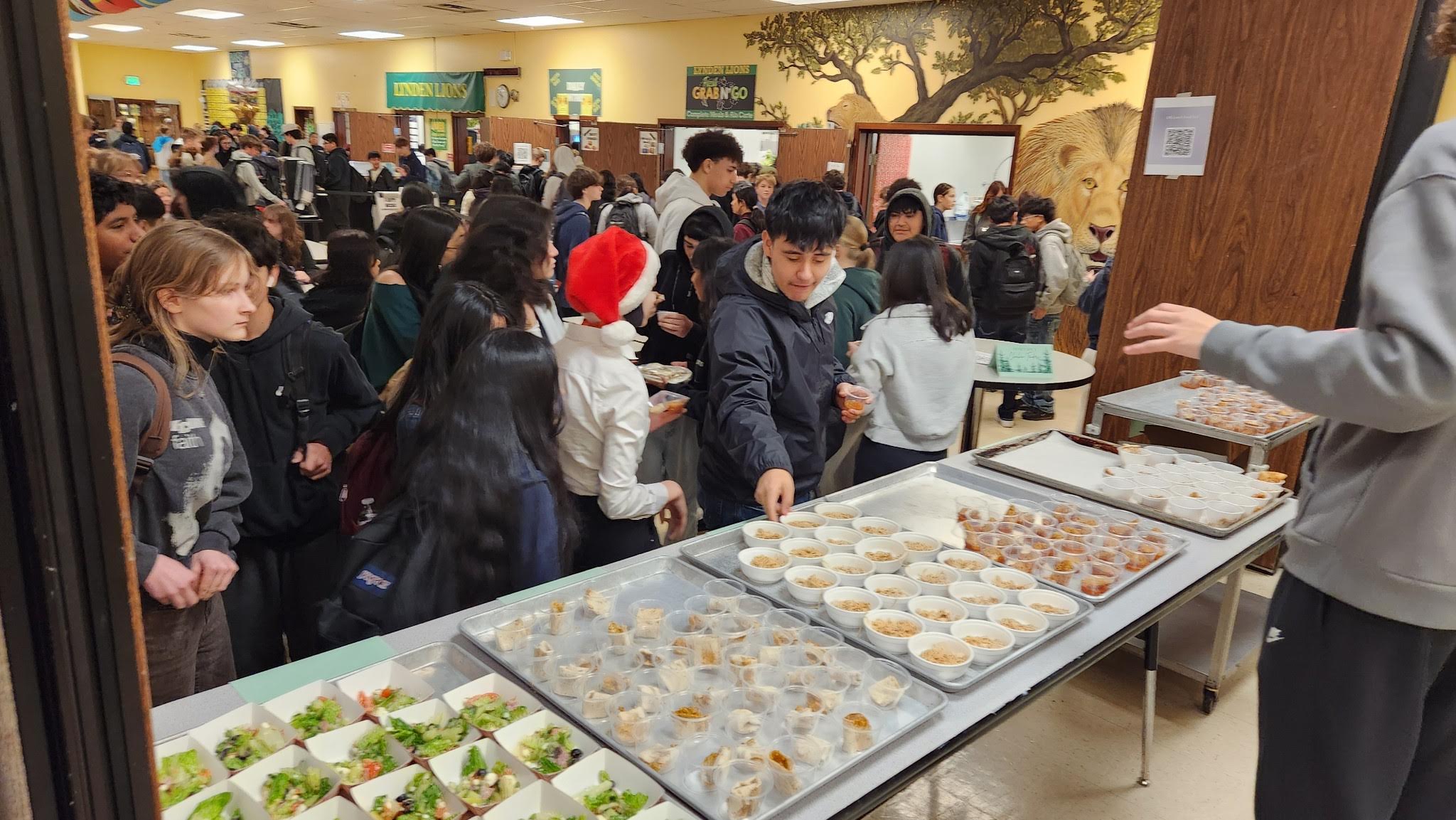 LHS Students Team with Food Services for Taste Test Event