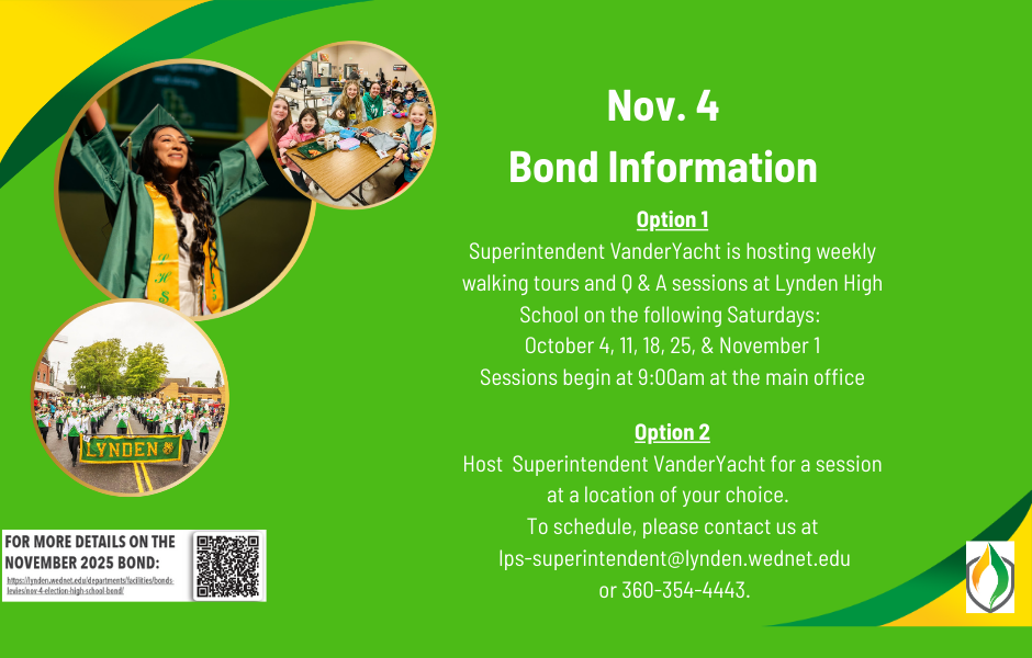 LHS Bond-Focused Walking Tours with the Superintendent