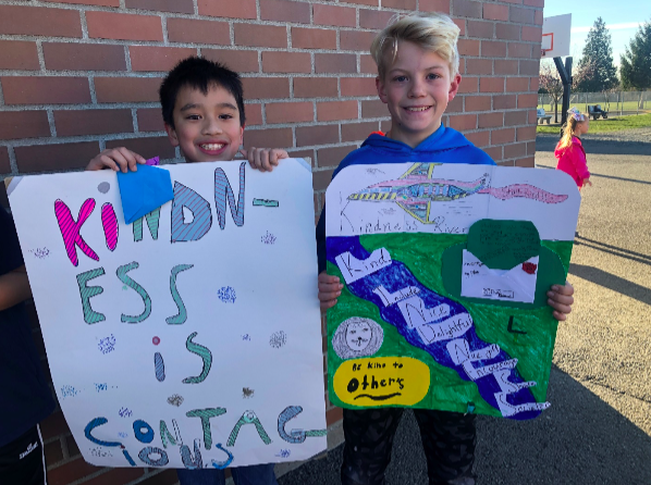 BVE students create ‘kindness challenges’ to spread kindness across entire school