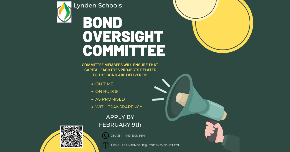 Seeking Bond Oversight Committee Members