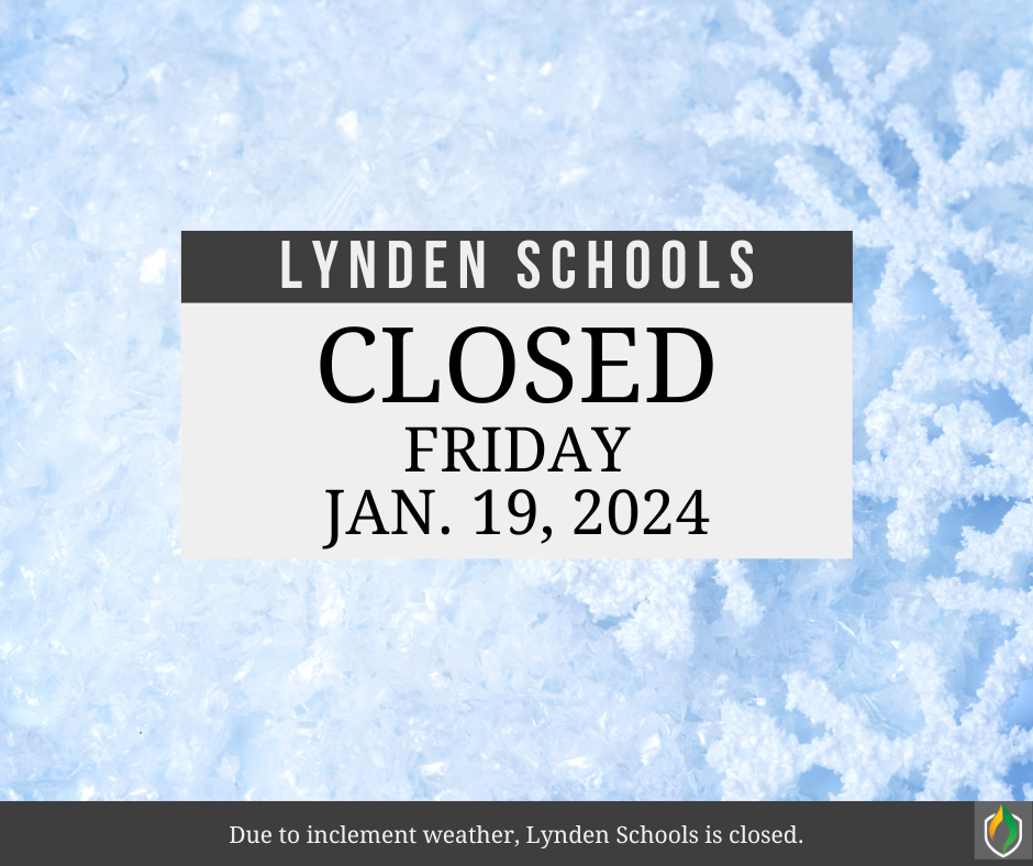 Lynden Schools Closed Friday, Jan. 19