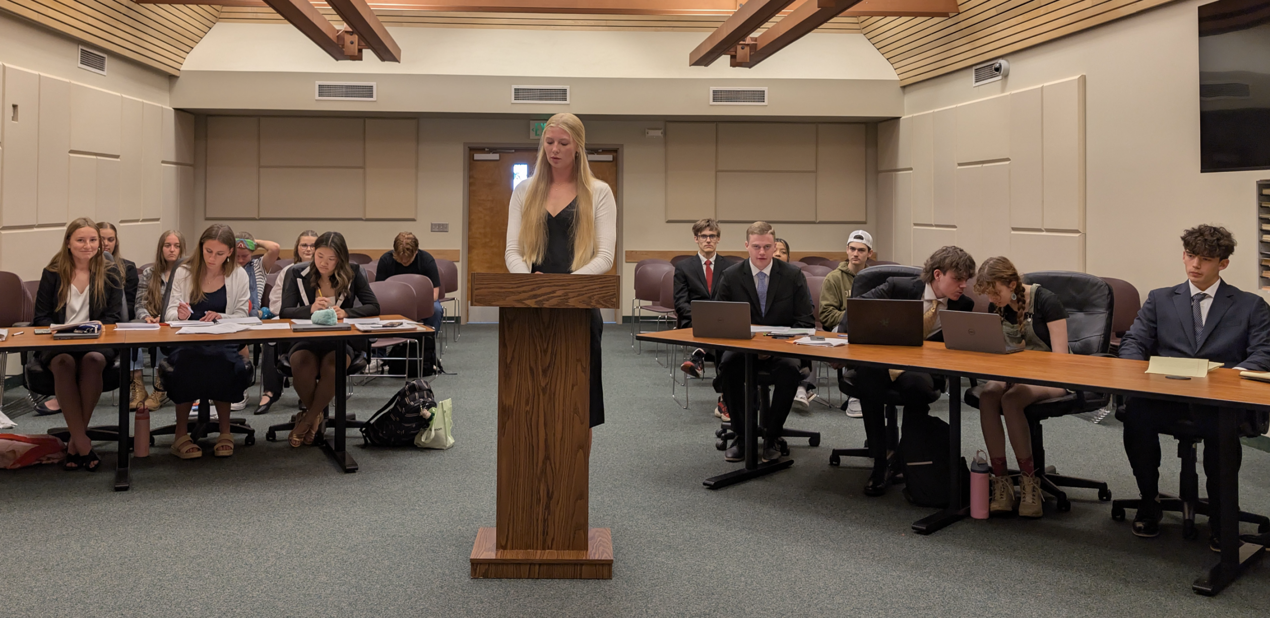 LHS Mock Trial Takes Over Lynden Courtroom